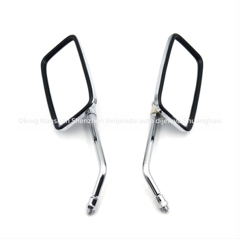 Zadnji ogledalo za motocikl SH-2054-QX, konveksno ogledalo, željezna konstrukcija, univerzalna kompatibilnost