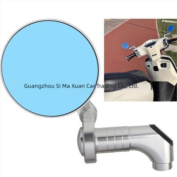 Motociklističko retrovizor - okrugli, aluminijski, univerzalni za motocikle, prednji i stražnji montaža