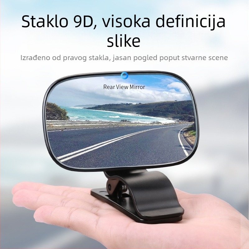 East Patrol Unutarnji automobilni ogledalo za nadzor dječjih autosjedalica, s pomoćnim ogledalom za retrovizor i mrtve kutove