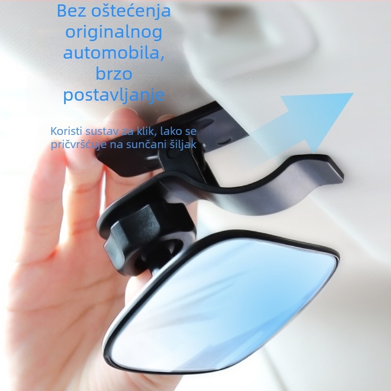 East Patrol Unutarnji automobilni ogledalo za nadzor dječjih autosjedalica, s pomoćnim ogledalom za retrovizor i mrtve kutove