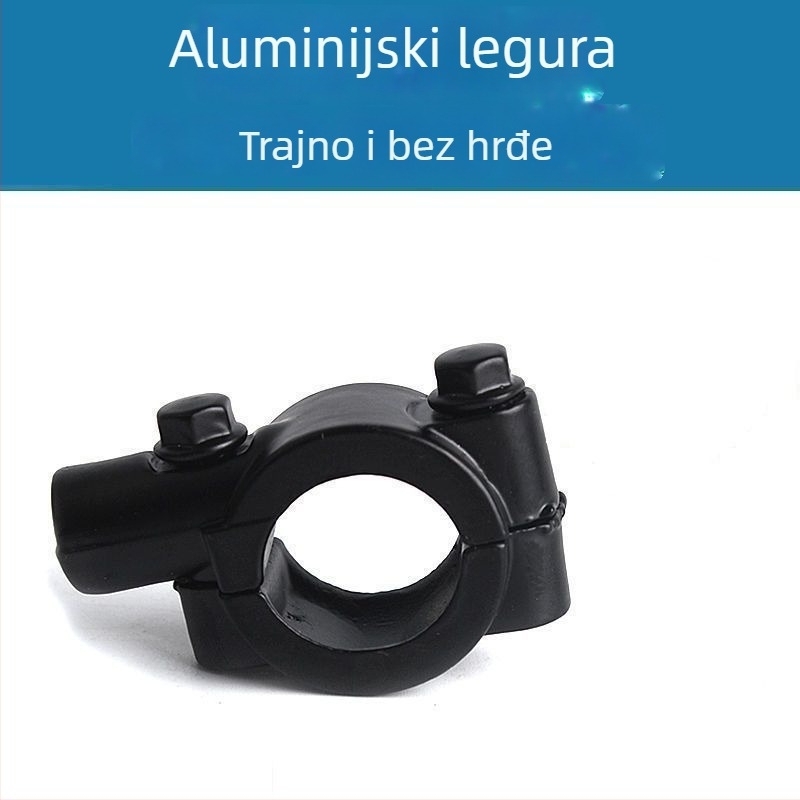 Retrovizor za električne romobile — HD konveksni, povratno gledanje, univerzalna kompatibilnost