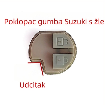 Kućište ključa za automobil Suzuki Swift/ Ignis – model B-209, 2 ključa, bez daljinskog upravljanja, kućište od inženjerskih plastika, ključna oštrica od mesinga