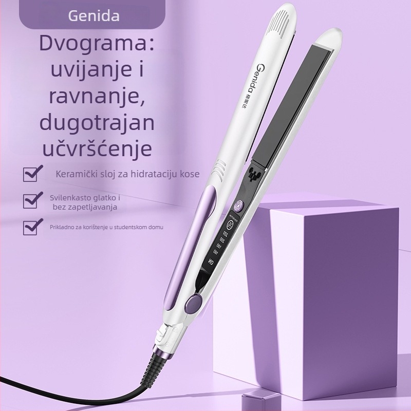 3-u-1 uređaj za ravnanje i uvijanje kose, mokro-suha uporaba, PTC grijanje 31 mm, 110-240V, 40W