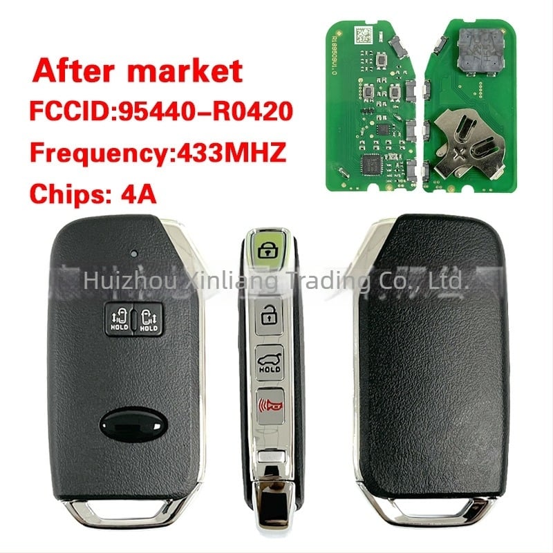 Kia Carnival 2022 7-tipki pametan ključ za automobil (433MHz, 95440-R0420-4A)