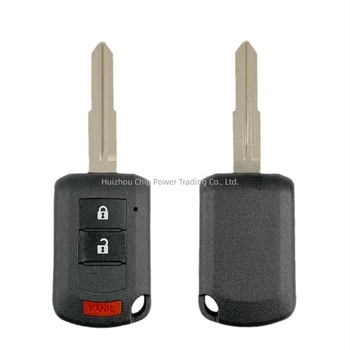 Ključ Mitsubishi Outlander s plosnim oštricama, 2+1 tipka, 315 MHz, čip 46, OUCJ166N/6370B944