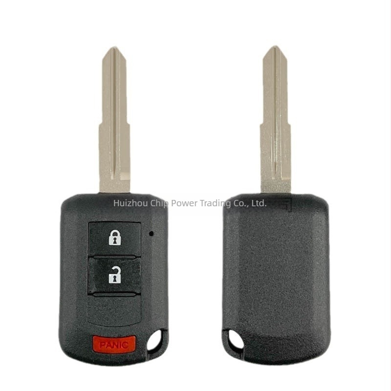 Ključ Mitsubishi Outlander s plosnim oštricama, 2+1 tipka, 315 MHz, čip 46, OUCJ166N/6370B944