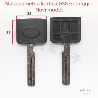 Daljinski ključ za GAC Trumpchi GS8/GM6/GM8 (YKQ349/YKQ350/YKQ351) — daljinsko upravljanje