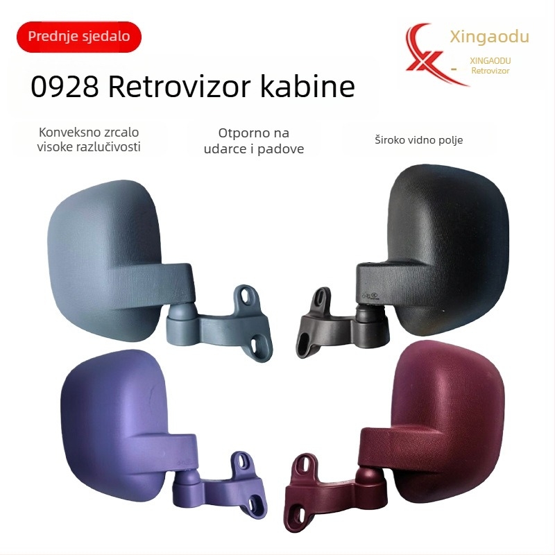 Retrovizor za potpuno zatvoren električni tricikl s kabinom