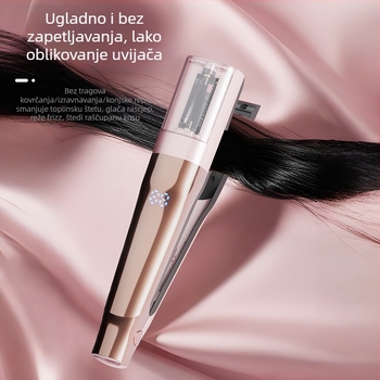 2-in-1 punjački uređaj za kosu za razdvojene vrhove, s odvojivom, perivom oštricom