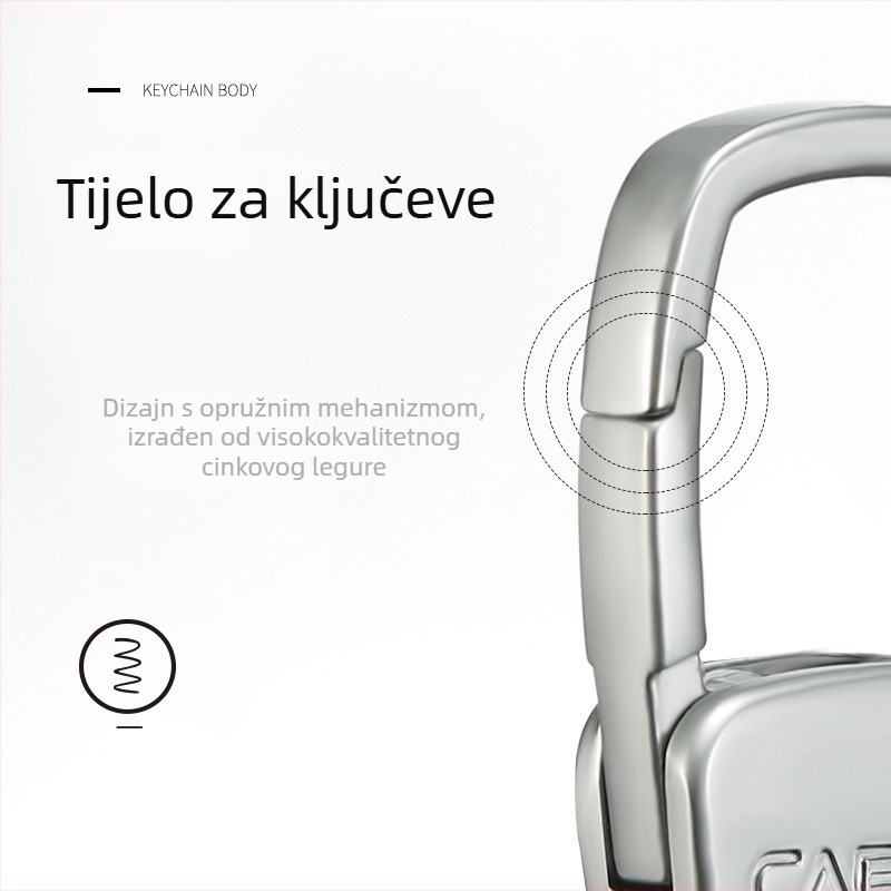 Privjesak za automobile – cinkova legura, univerzalna kompatibilnost, visoka kvaliteta, prilagodljiva