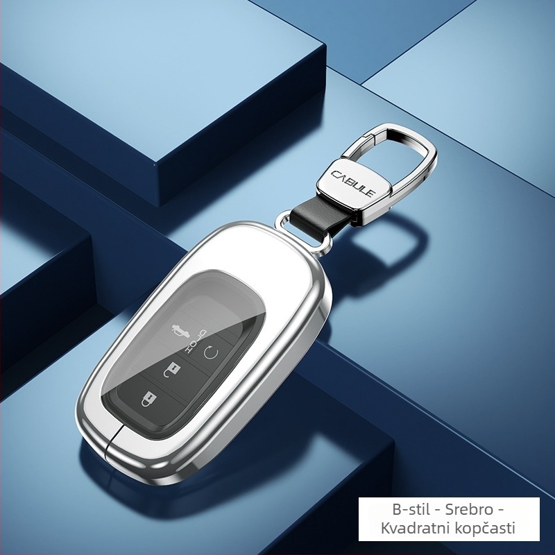 Kućište ključa Honda (Cabron) – aluminijska legura, poslovni stil, prilagodljiva obrada