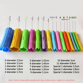 Alati za trajnu kosu • Materijal: plastika/smola • Značka: Shunfa • Za širu javnost