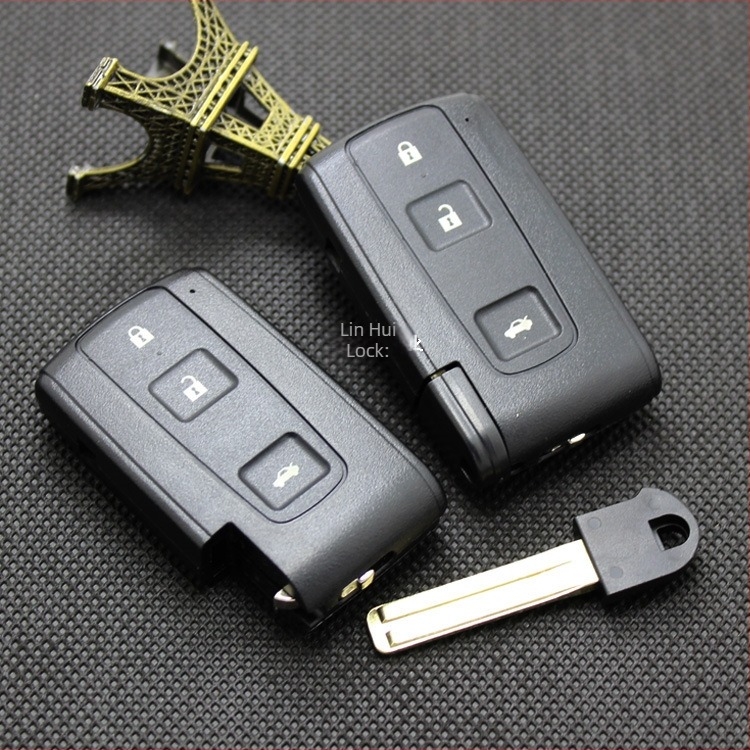 Zamjena kućišta daljinskog ključa za Toyota Crown 3.0, model Zhi 14#, ABS kućište, bakrena oštrica