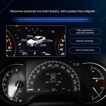 TPMS zaslon za Toyota RAV4, Harrier, Levin, Corolla i Camry