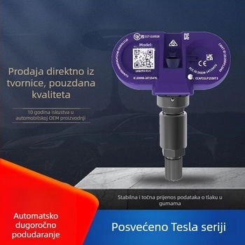 TPMS senzor za Tesla Model 3/Y/X - T50, digitalni zaslon, raspon tlaka 0-5,8 bar, visoka preciznost