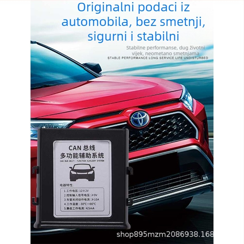 TPMS sustav za RAV4 – izvorni zaslon vozila, digitalni prikaz, kompatibilnost s 24 modela, RV modifikacija