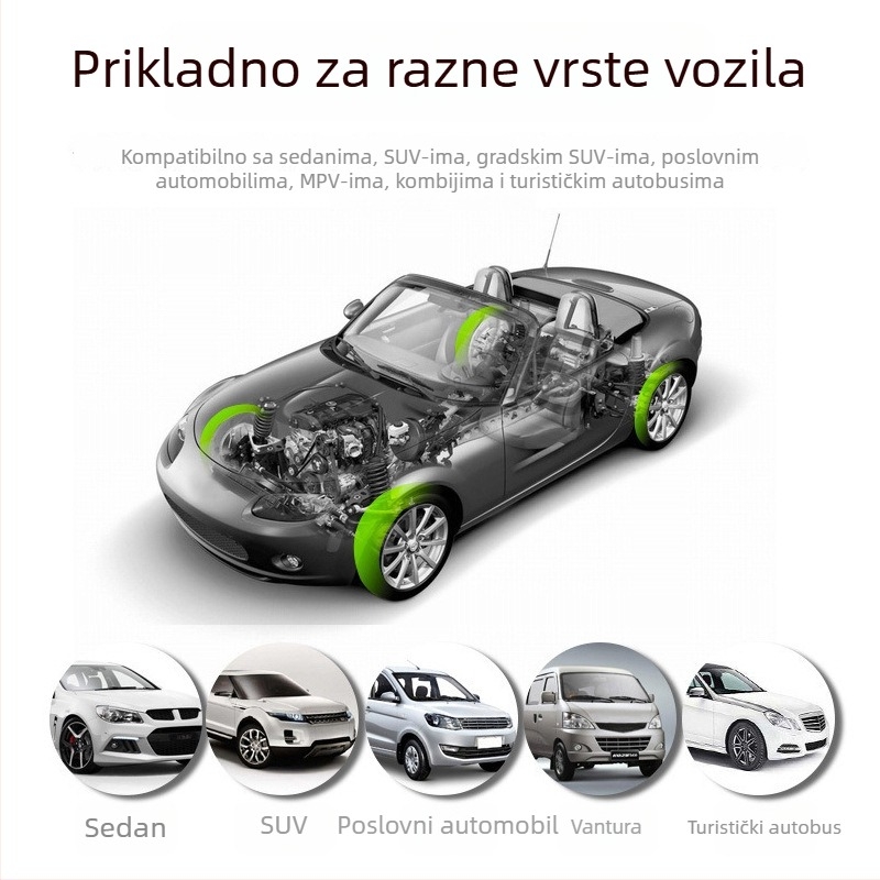 Skriveni bežični solarni ugrađeni sustav za praćenje tlaka u pneumatikama, digitalni elektronički mjerač tlaka, 0–3,5 bar, visoka preciznost, kompaktan