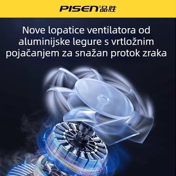 Pisen bežični ručni usisivač za auto s visokim usisnim kapacitetom, pogodan za automobil i dom