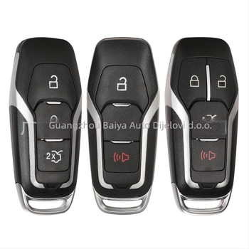 Ford kućište ključa za 3- ili 4- tipke — plastično kućište; ključa oštrica od bakra + plastike; težina 35 g; bez daljinskog upravljača