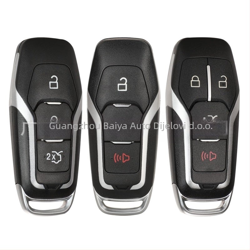 Ford kućište ključa za 3- ili 4- tipke — plastično kućište; ključa oštrica od bakra + plastike; težina 35 g; bez daljinskog upravljača