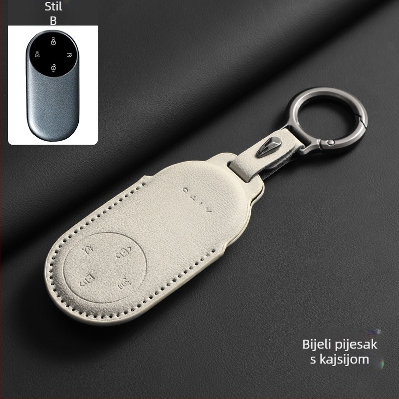 Etui za ključeve Huawei Wenjie M5, M9, S9 i M7 - velur - jednostavan stil - Nancheng