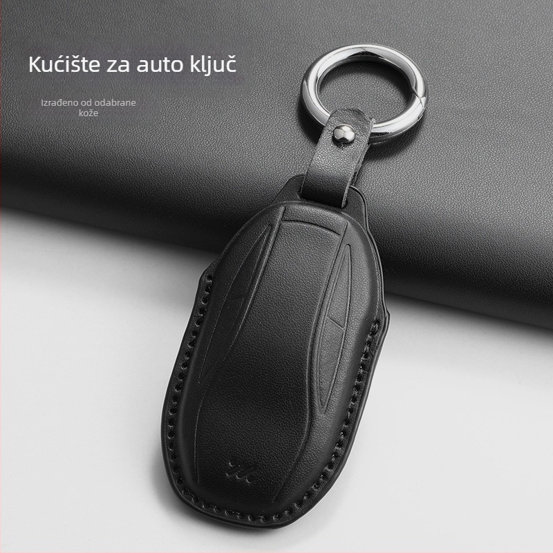 Abiaochep PU futrola za ključ za Zhiji LS7 – kompatibilna sa 23 modela Zhiji LS7 i verzijom L7 Angel Wheel Edition, minimalistički stil