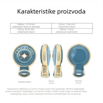 Obloga za automobilni ključ BMW/MINI, TPU materijal, jednostavan stil