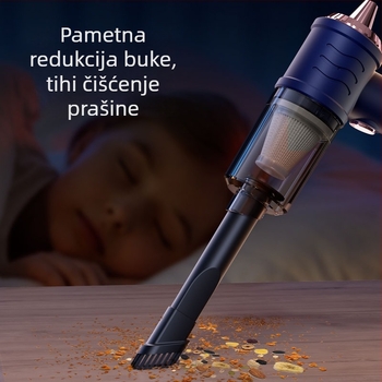Domaći bežični ručni i stolni usisivač mokro/suho čišćenje, lagan i prenosiv, usisna snaga 25 kPa+, ugrađena baterija 501–800 mAh, trajanje 3–6 h