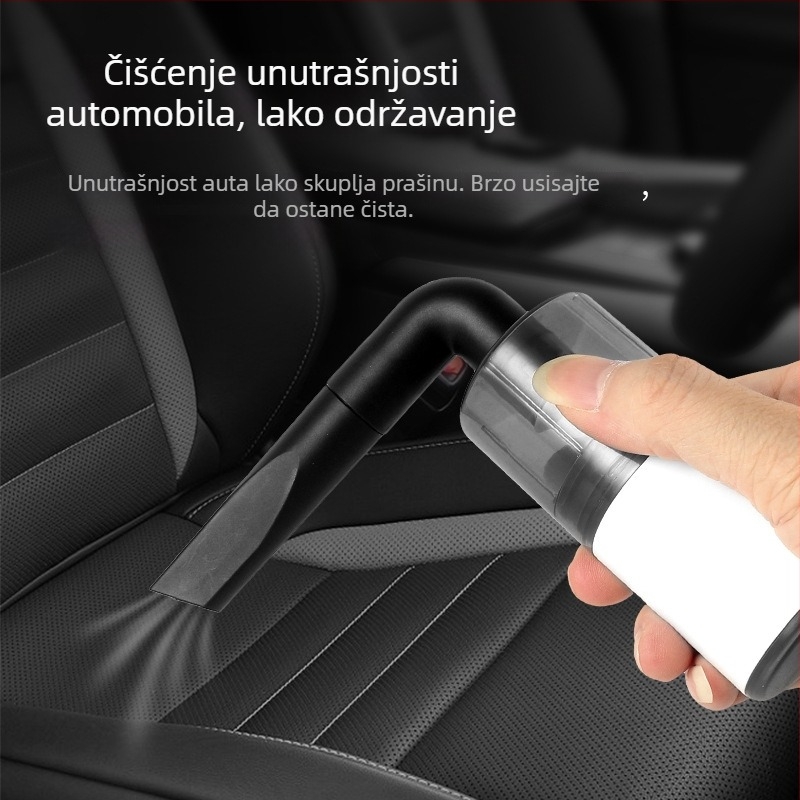 Višestruki prijenosni usisavač s pumpom za nadih i noćnim svjetlom, bežično USB punjenje, ugrađena baterija 1001–1600 mAh, snaga 1,5–2,5 W, plosnata usisna mlaznica