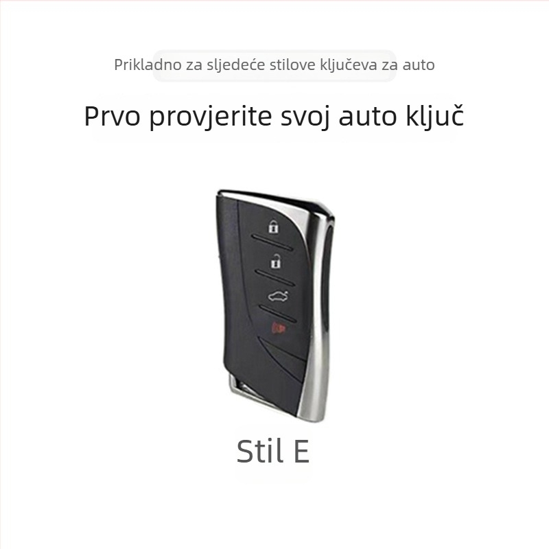 Futrola za ključeve Lexus | PU materijal • visokokvalitetan dizajn • Marka Nancheng • Kompatibilno s ES300h, ES200, LS500h, UX260