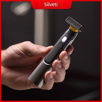 Električna britvica i trimer za bradu, glava s jednim pokretnim nožem (USB punjenje; trajanje baterije 50 minuta; ugrađena baterija 100–300 mAh)