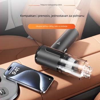 Prijenosni bežični usisivač za automobil s usisom 16000 Pa, 120 W, 220 V