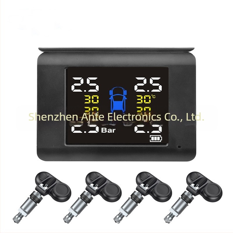 TPMS sustav za nadzor tlaka u gumama, digitalni zaslon, model B01, visoka preciznost, pogodno za sedan i SUV