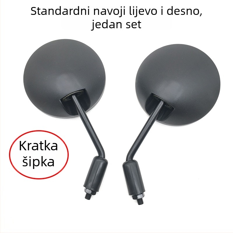 Univerzalni konveksni retrovizor širokog ugla za električna vozila