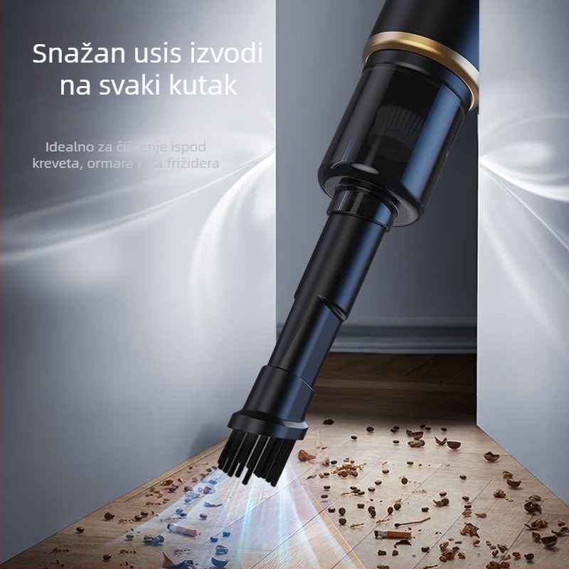 Ručni bežični usisivač za auto, 1800 Pa usisna snaga, ≤36 V, 5 W, punjenje