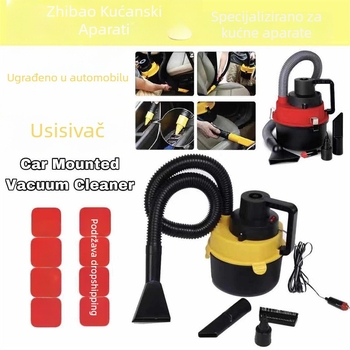 Bežični usisavač za auto i dom – mokro/suho, 90 W, ugrađena baterija 1001–1600 mAh, do 1 h rada, maksimalan tlak usisavanja >5000 Pa, buka <36 dB, poseban nastavak 3283093