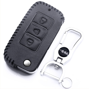 Futrola za ključeve autom Yellow Sea za modele N3/N7/N2S/N2/N1 — koža krava, nacionalnog stila vjetra, bez prilagodbe