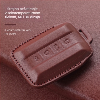 Kućište ključa Youjiashi, teleća koža, za Tank, poslovni stil