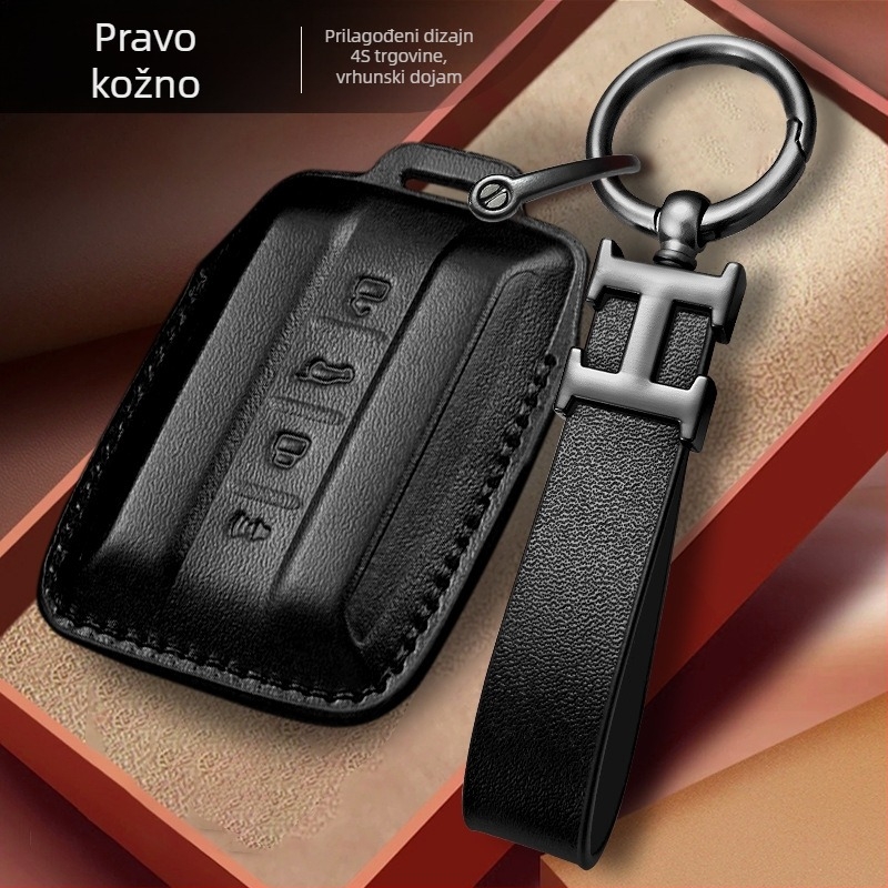 Kućište ključa Youjiashi, teleća koža, za Tank, poslovni stil