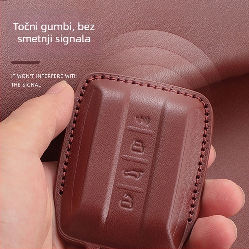 Kućište ključa Youjiashi, teleća koža, za Tank, poslovni stil