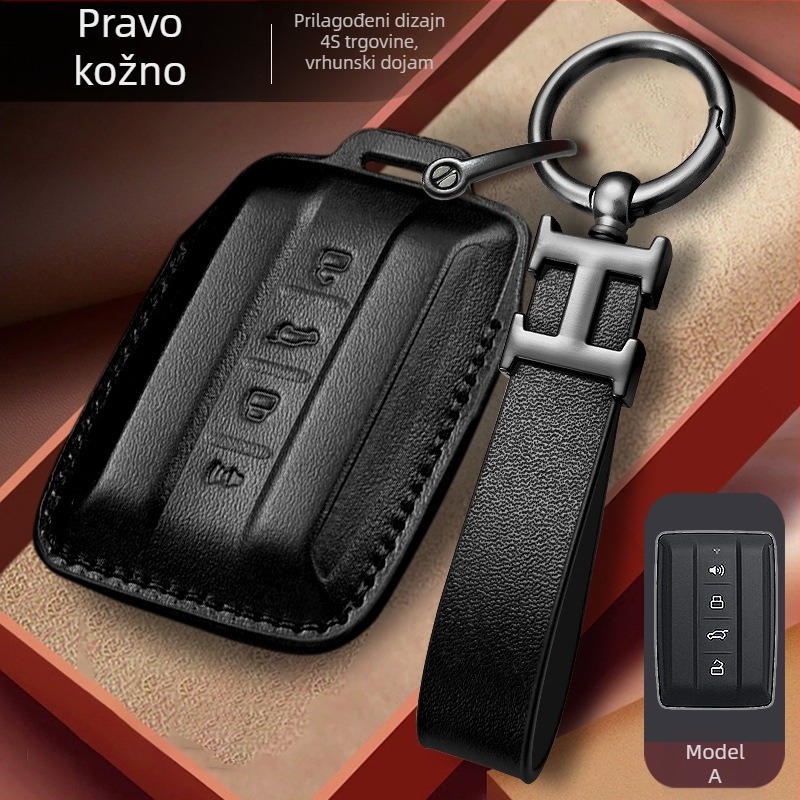 Kućište ključa Youjiashi, teleća koža, za Tank, poslovni stil