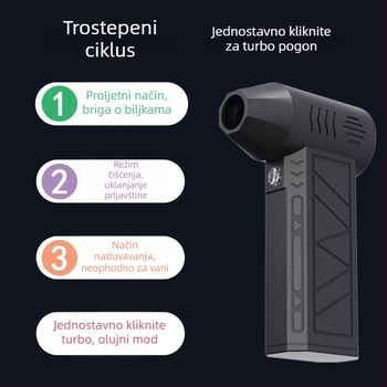 KCS bežični usisavač – 7.4V, 10W, tlak usisavanja 10000 Pa