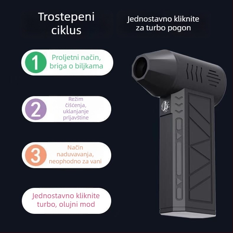 KCS bežični usisavač – 7.4V, 10W, tlak usisavanja 10000 Pa