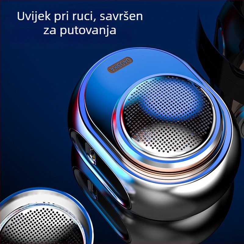 Električni brijač Qianqixiu – rotirajuća glava s 3 oštrice, brushless motor, ugrađena baterija 300–500 mAh, vodootporan za cijelo tijelo