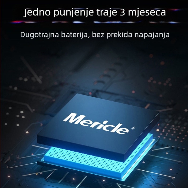 Električni brijač Qianqixiu – rotirajuća glava s 3 oštrice, brushless motor, ugrađena baterija 300–500 mAh, vodootporan za cijelo tijelo