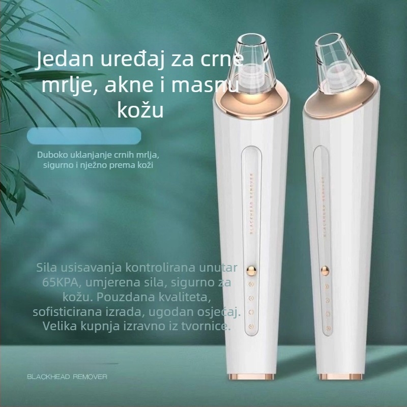 Električni rotacijski usisni uređaj za čišćenje pora – apsorbira crne točkice i akne; kućište ABS; 1 postavka; izlazi 2023.
