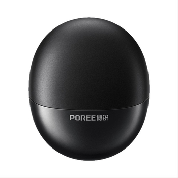 Električni brijač Poree/Borui – rotirajuća glava s dvjema oštricom, bezčetkasti motor, ugrađena baterija, AC napajanje, buka 36–45 dB