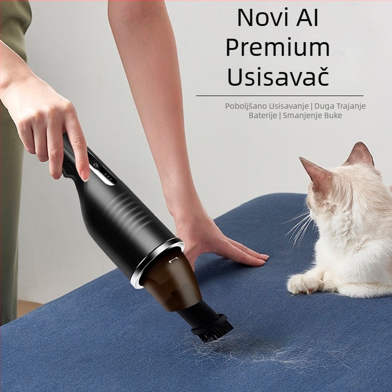 Ručni bežični usisavač za automobil, 0–200 W, spremnik prašine, suho usisavanje, buka ispod 36 dB