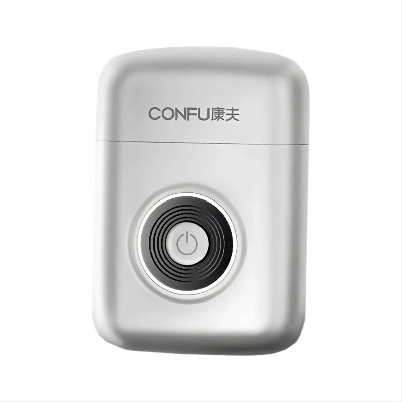 Električni muški brijač s dvostrukim pokretnim glavama, potpuno perivi sustav za čišćenje, ugrađena baterija 500–800 mAh, vrijeme punjenja 2 sata, trajanje baterije oko 30 dana