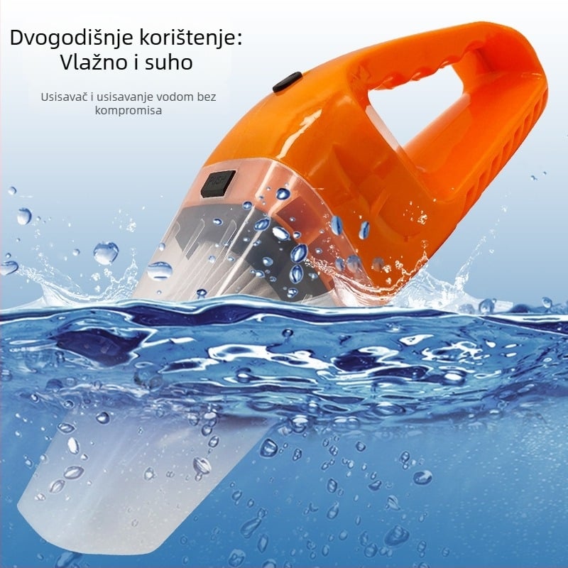 PINCAI Prenosni automobilni usisavač za suho i mokro čišćenje, 12V, 120W, usis 2500Pa, model ZYXQ-04 Haipa, kabel 280 cm